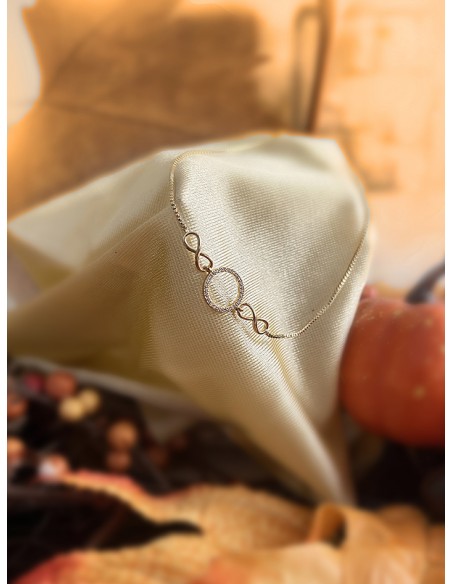 SSK STYLE INFINITE GOLDEN BRACELET