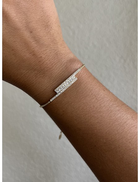 SSK STYLE BRACELET SILVER LINES