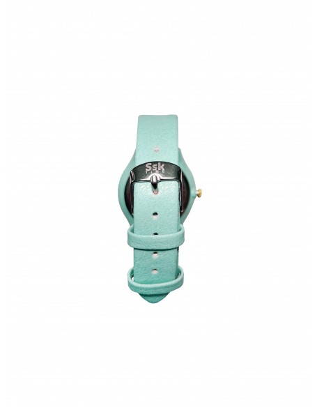 Reloj SSK TIME Essential Verde Reloj SSK TIME Correa rojo esfera rosa oro Colección Corinto