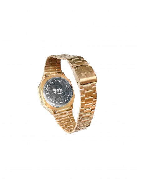 Reloj SSK TIME Colección Diamond rosa oro (pantalla táctil)