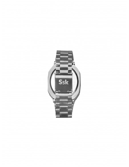 Reloj SSK TIME Colección Diamond plateado (pantalla táctil)
