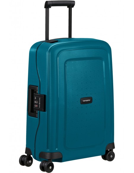 Maleta De Cabina Samsonite S´Cure Spinner 55/20 Azul Petrolio