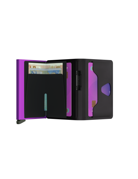 SECRID Cartera Bandwallet Sheltersuit TPU- Black Fuchsia