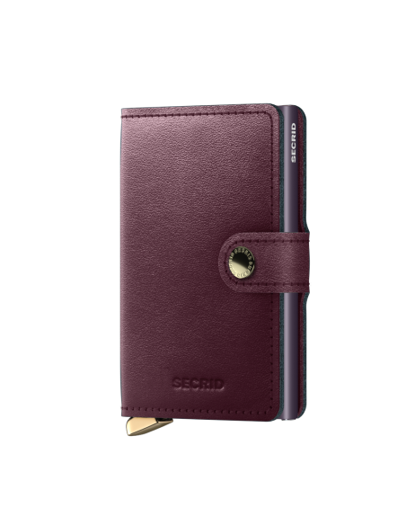 SECRID Premium Cartera Miniwallet Dusk Bordeaux
