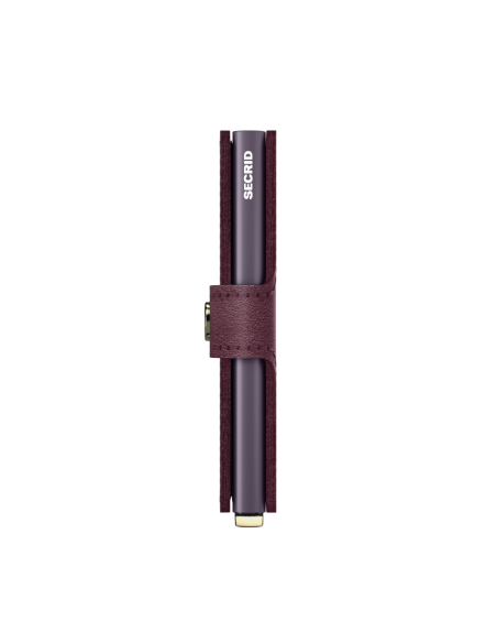 SECRID Premium Cartera Miniwallet Dusk Bordeaux
