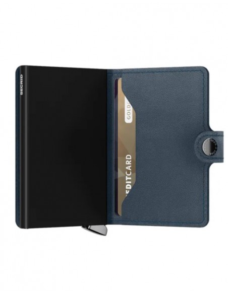SECRID Premium Miniwallet Emboss Lines Teal