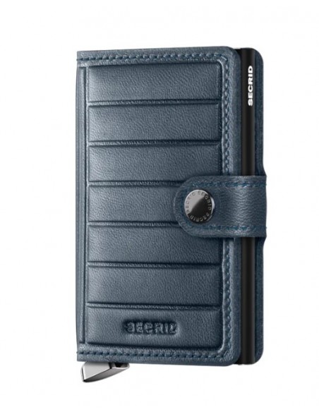 SECRID Premium Miniwallet Emboss Lines Teal