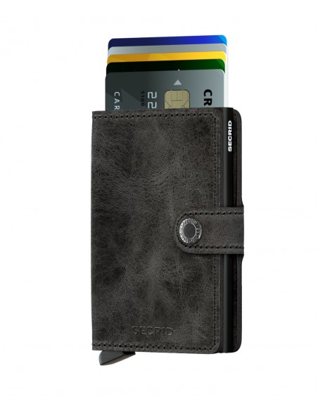 SECRID Cartera Miniwallet Vintage Black