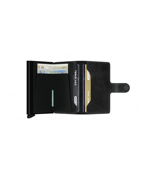SECRID Cartera Miniwallet Vintage Black