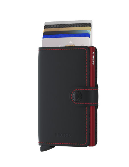 SECRID MINIWALLET MATTE BLACK & NET