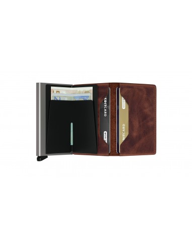 SECRID Cartera Slimwallet Vintage Brown
