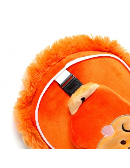ALMOFADA E MÁSCARA DE VIAGEM ORANGUTAN