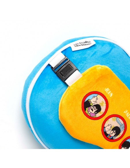 Almohada Viaje Y Antifaz Submarino Amarillo