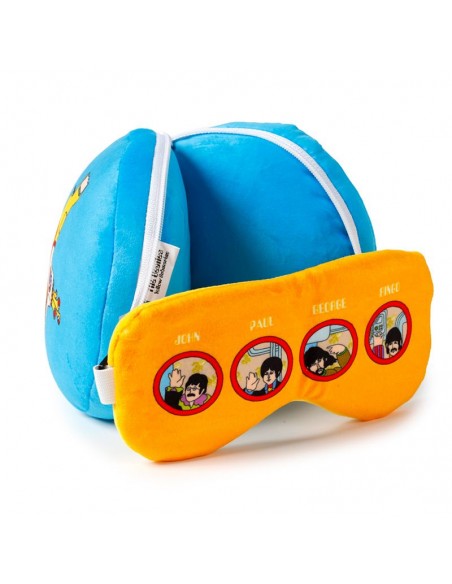 Almohada Viaje Y Antifaz Submarino Amarillo