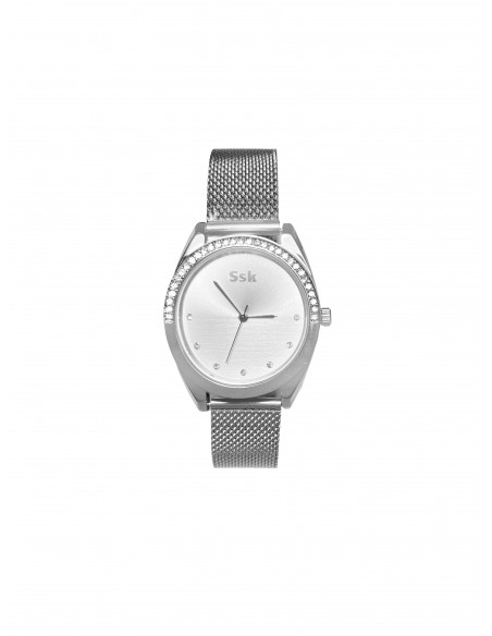 SSK TIME Silver Love Collection Watch