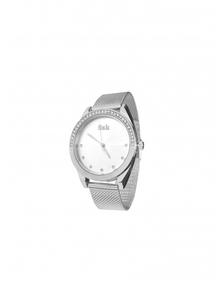 SSK TIME Silver Love Collection Watch