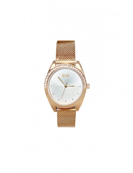 SSK TIME Pink Gold Love Collection Watch