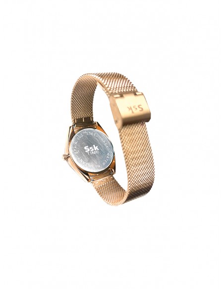 SSK TIME Pink Gold Love Collection Watch
