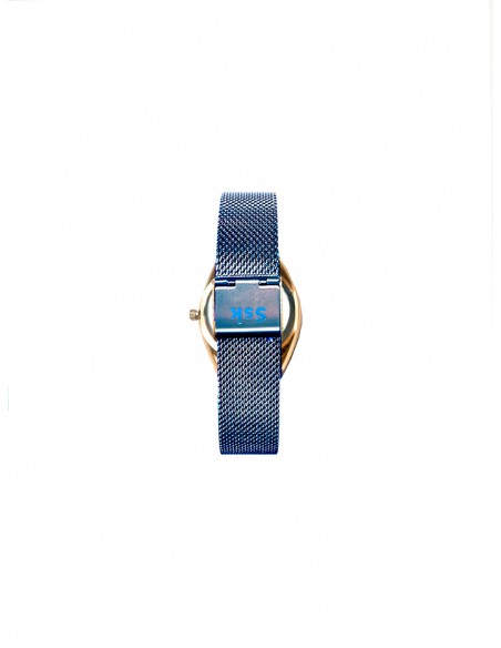 SSK TIME Blue / Rose Gold Love Collection Watch