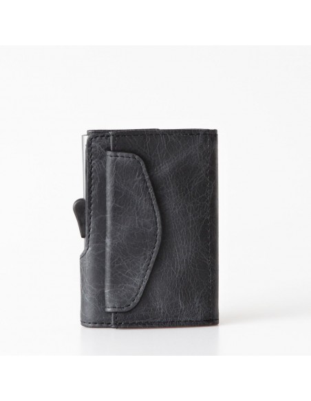 C' SECURE Tarjetero Wallet /Cardholder Coin Blackwood