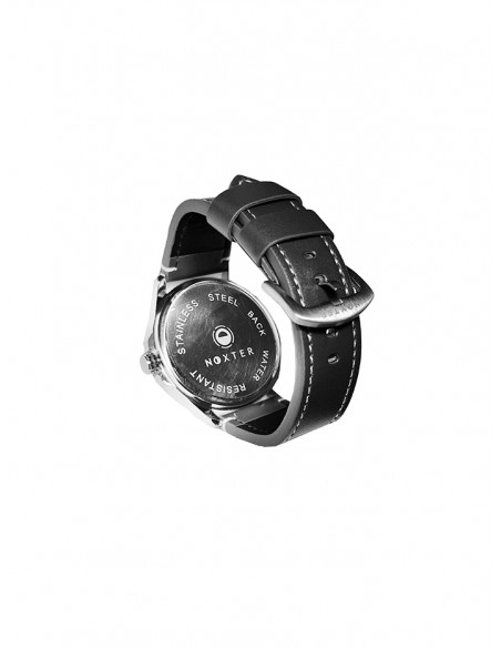 Reloj Noxter | Colección Austin | negro + plata