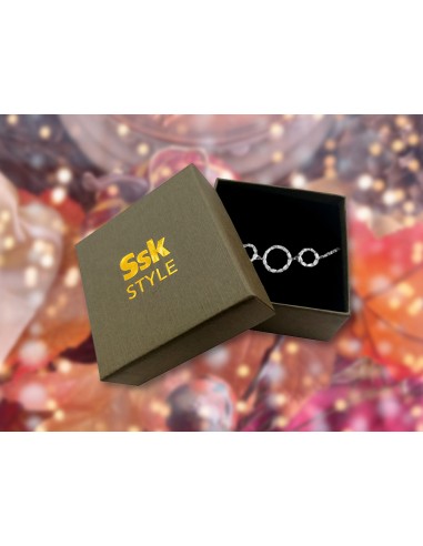 PULSEIRA SSK ESTILO 3 CÍRCULOS PRATA