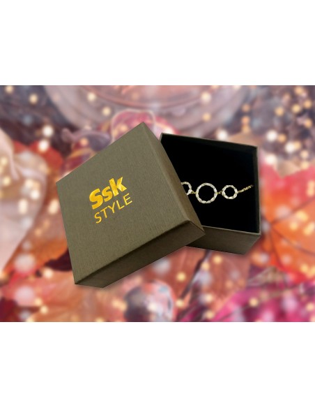 SSK STYLE 3 CIRCLES GOLDEN BRACELET