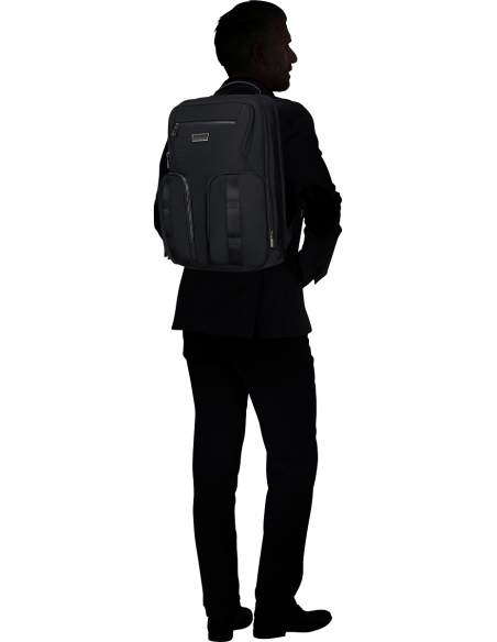 Mochila Samsonite URBAN-EYE dois bolsos 15,6" preta