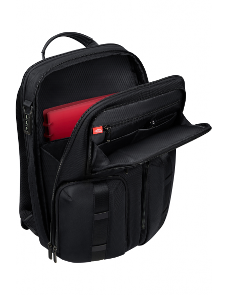 Mochila Samsonite URBAN-EYE dois bolsos 15,6" preta