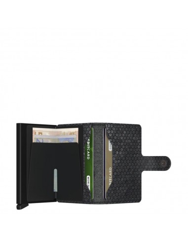 SECRID Miniwallet Hexagon Black