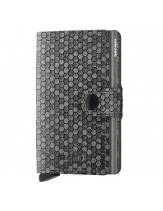 SECRID Miniwallet Hexagon Grey