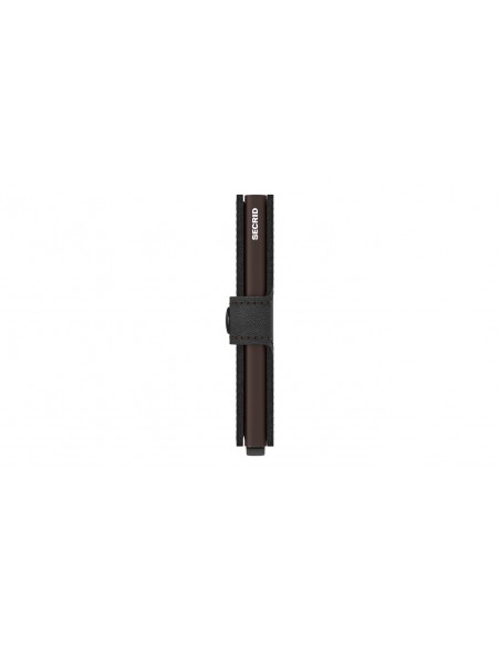 SECRID Cartera Miniwallet Original Black-Brown