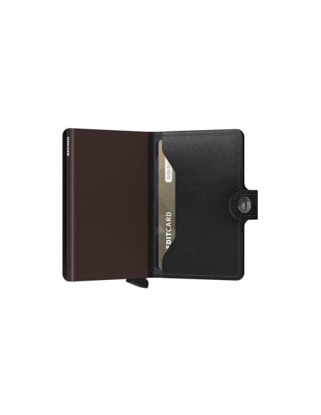 SECRID Miniwallet Original Black-Brown