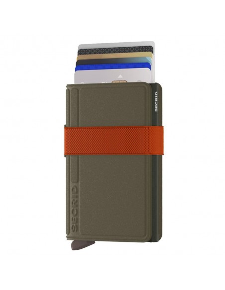 SECRID Cartera Bandwallet Liba TPU-Green Orange