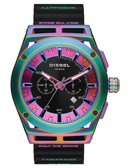 Reloj Diesel Tfr Rd Rnb Blk S  DZ4547