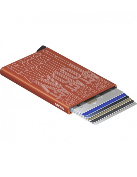 SECRID Cardprotector Laser Act Today Orange