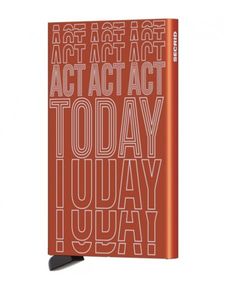 SECRID Cardprotector Laser Act Today Orange
