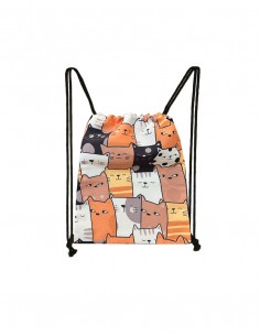 MOCHILA GATO CINCHAS /...