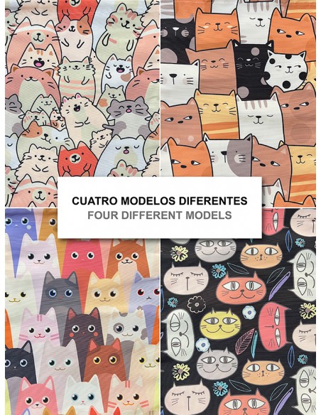 MOCHILA GATO CINCHAS / CUERDAS VERDE CORDON BLANCO of MOCHILA GATO CINCHAS / CUERDAS NEGRA CORDON NEGRA