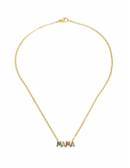 SSK STYLE MAMA NECKLACE+EARRINGS