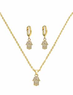 COLLAR + PENDIENTES SSK...