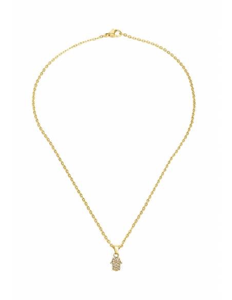 COLLAR + PENDIENTES SSK STYLE DORADOS RING