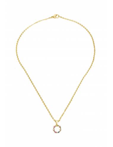 COLLAR + PENDIENTES SSK STYLE DORADOS...