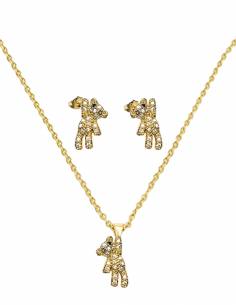 COLLAR + PENDIENTES SSK...
