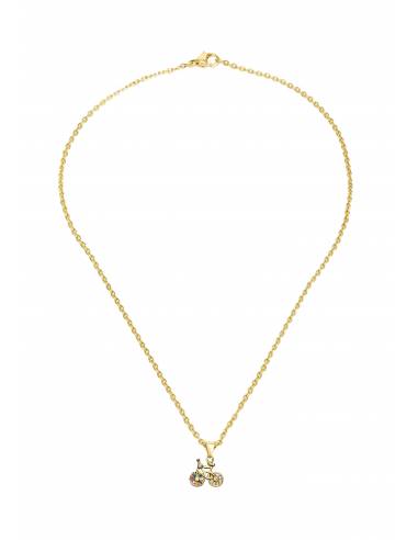 COLLAR + PENDIENTES SSK STYLE DORADOS...