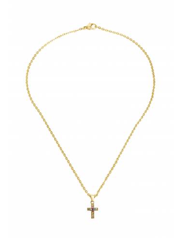 COLLAR + PENDIENTES SSK STYLE DORADOS...