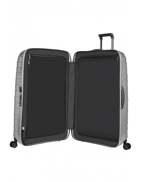 Mala Expansível Samsonite PROXIS Spinner (4 rodas) 81 cm | Cor prata