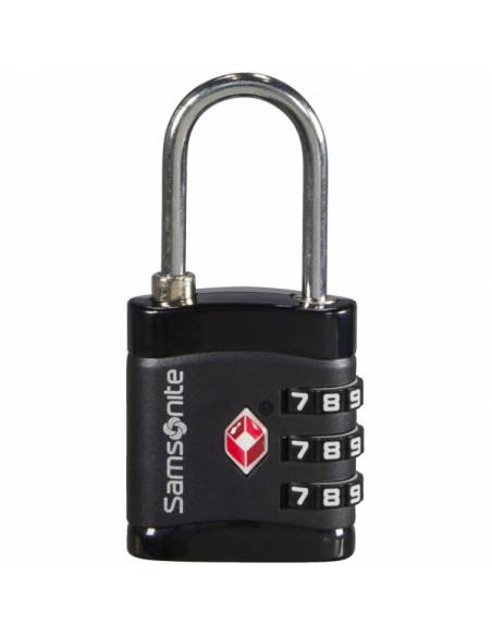 Samsonite Global Combilock 3-Digit Luggage Lock | Black