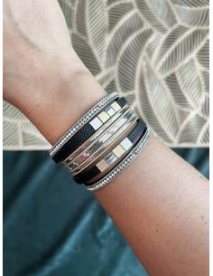 PULSERA DOBLE PIEL NEGRO... 2