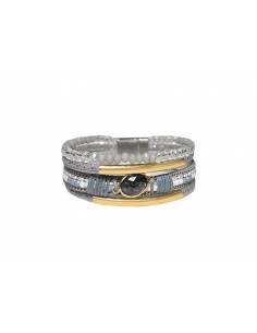 PULSERA DOBLE PIEL CON...